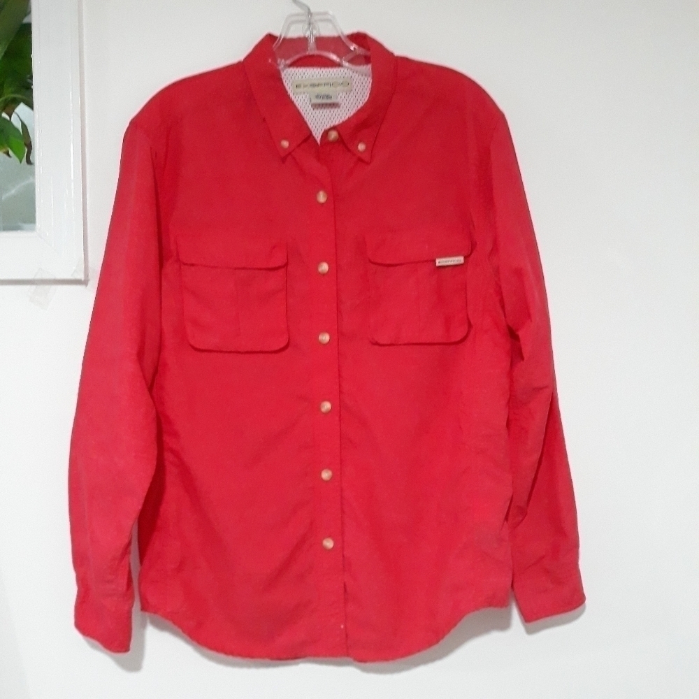 Exofficio women's shirt Adventure wear outdoor size small
